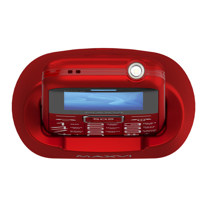 Мобильный телефон MAXVI B21ds up, 32 Мб, Красный, Dual mini-SIM детальное изображение - 10