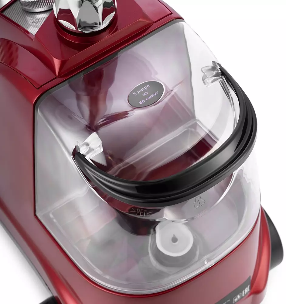 Отпариватель Kitfort KT-979, Красный/черный детальное изображение - 6