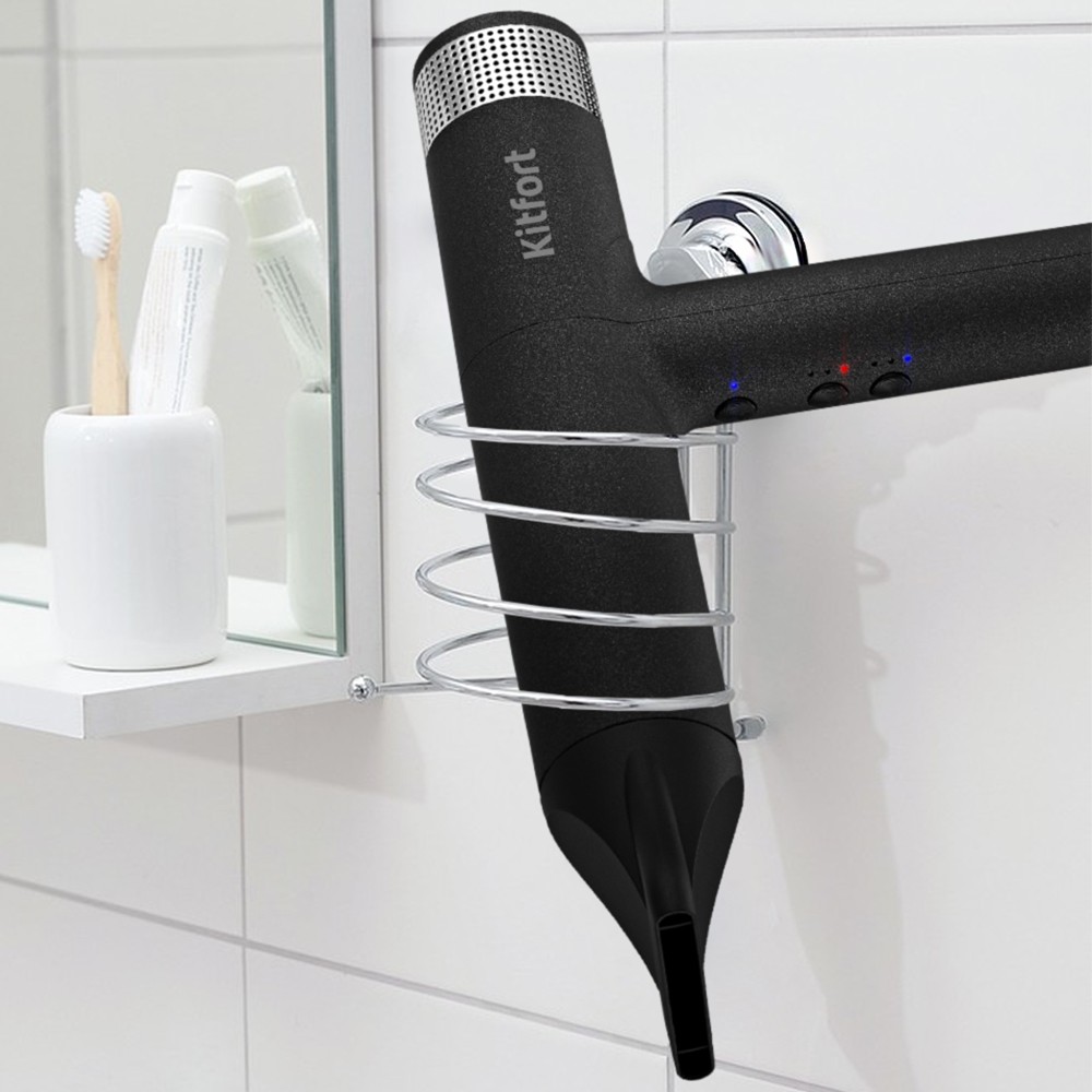 Фен KITFORT KT-3239, Черный детальное изображение - 9