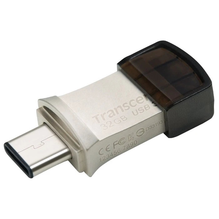 USB Flash накопитель Transcend JetFlash 890 (TS32GJF890S) 32 ГБ, черный детальное изображение - 2