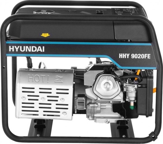Генератор бензиновый HYUNDAI HHY 9020FE, 6 кВт, Черный детальное изображение - 4