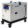 Генератор дизельный с воздушным охлаждением HYUNDAI DHY 20000SE, в кожухе, 14 кВт, Белый вариант - 2