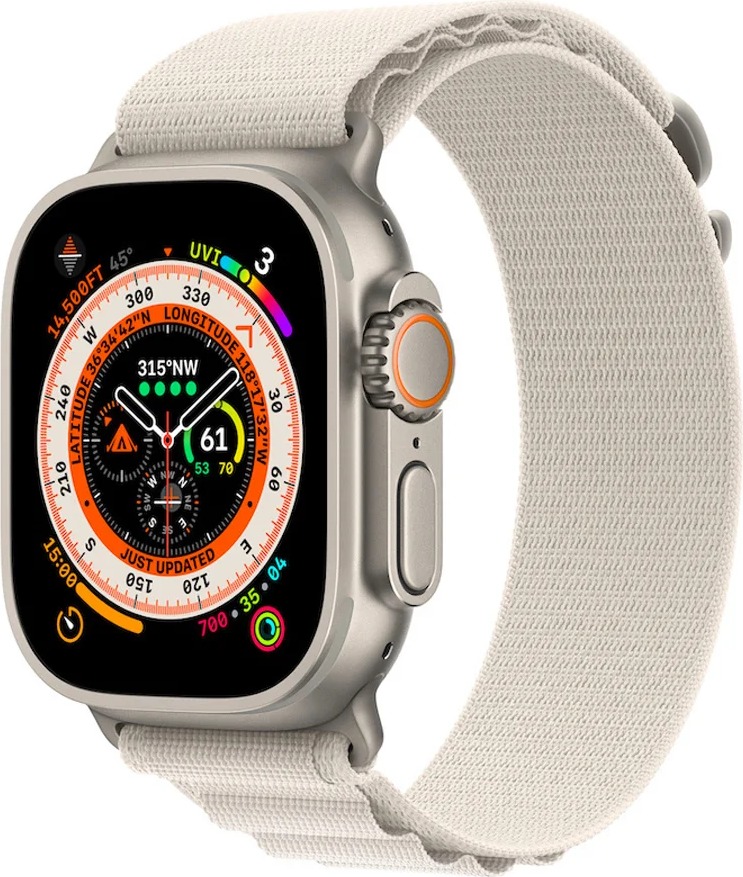 Смарт часы Apple Watch Ultra 49 мм, Бежевый, Alpine Loop детальное изображение - 1