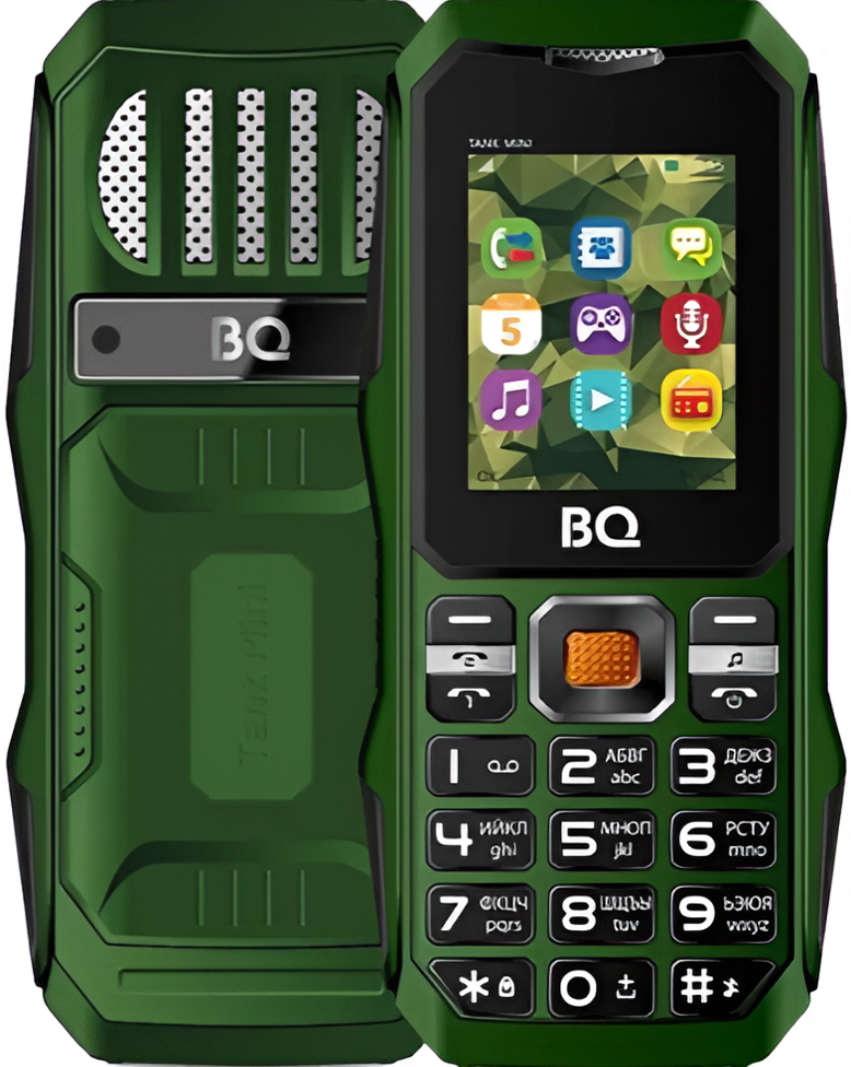 Мобильный телефон BQ 1842 Tank Mini, 32 Мб, Синий, Dual mini-SIM детальное изображение - 2
