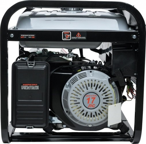 Генератор бензиновый Ресанта БГ 9500 Р 64/1/53, 7.5 кВт, Серый детальное изображение - 4