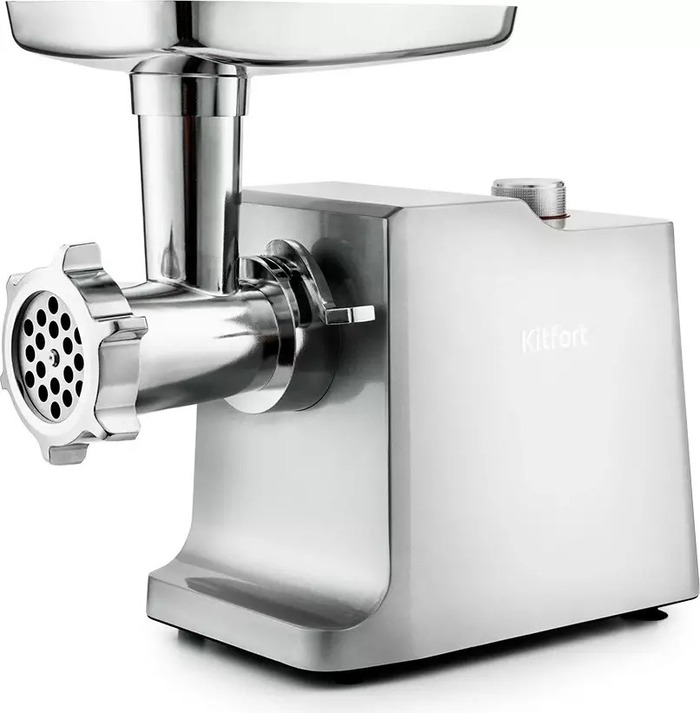 Мясорубка KITFORT KT-2108, Серебряный №1