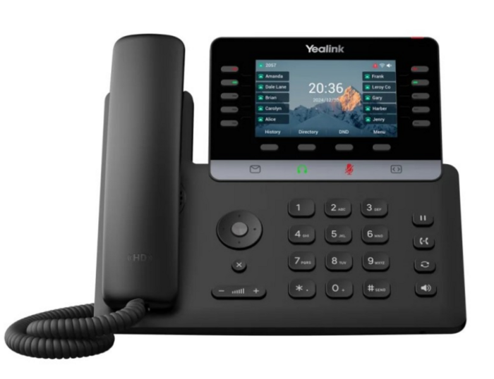 VoIP-телефон Yealink SIP Phone T74U, без блока питания, Черный №2