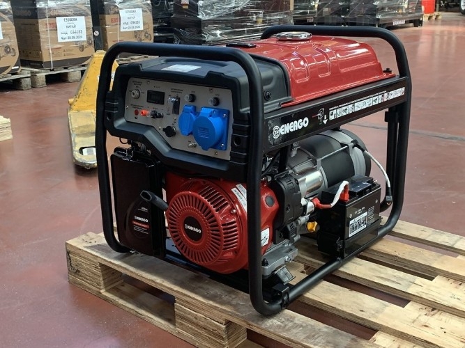 Генератор бензиновый ENERGO E11000EAX 000034189, 8 кВт, Красный детальное изображение - 2