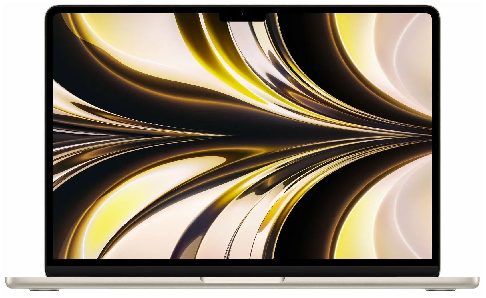 Ноутбук Apple MacBook Air 13 2022, RAM 8 ГБ, Cияющая звезда, SSD 256 ГБ, Apple graphics 8-core детальное изображение - 1