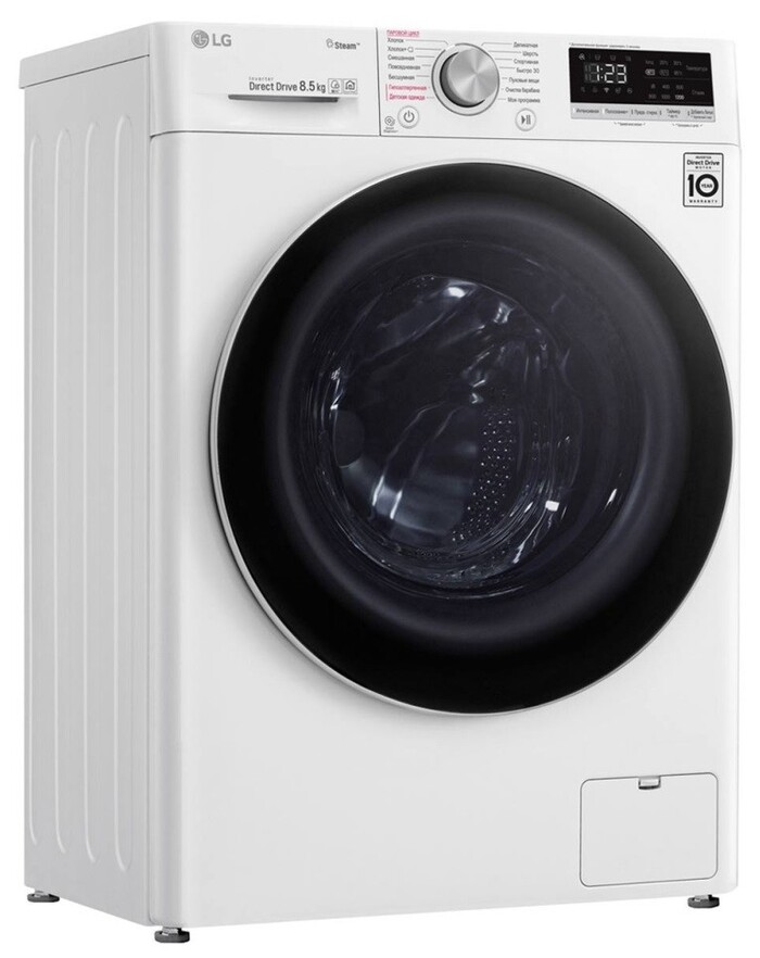 Стиральная машина LG AI DD F4V5VS0W, Белый №6