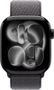 Умные часы Apple Watch Series 11 46 мм, Jet Black Aluminium Case with Dark Gray Sport Loop, GPS, Темно-серый вариант - 2