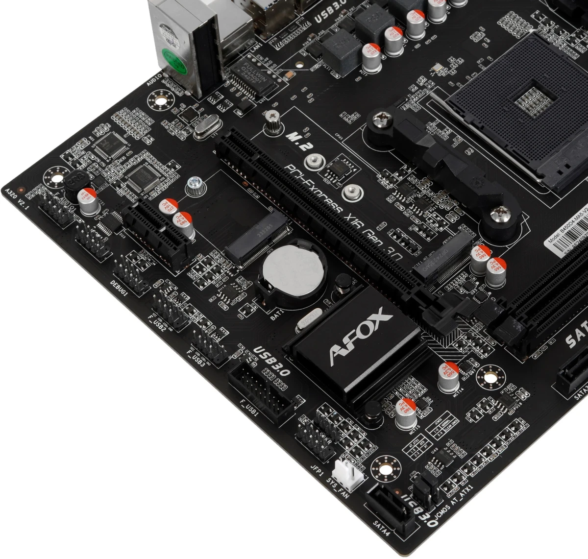 Материнская плата AFOX B450D4-MA5-V2 детальное изображение - 5