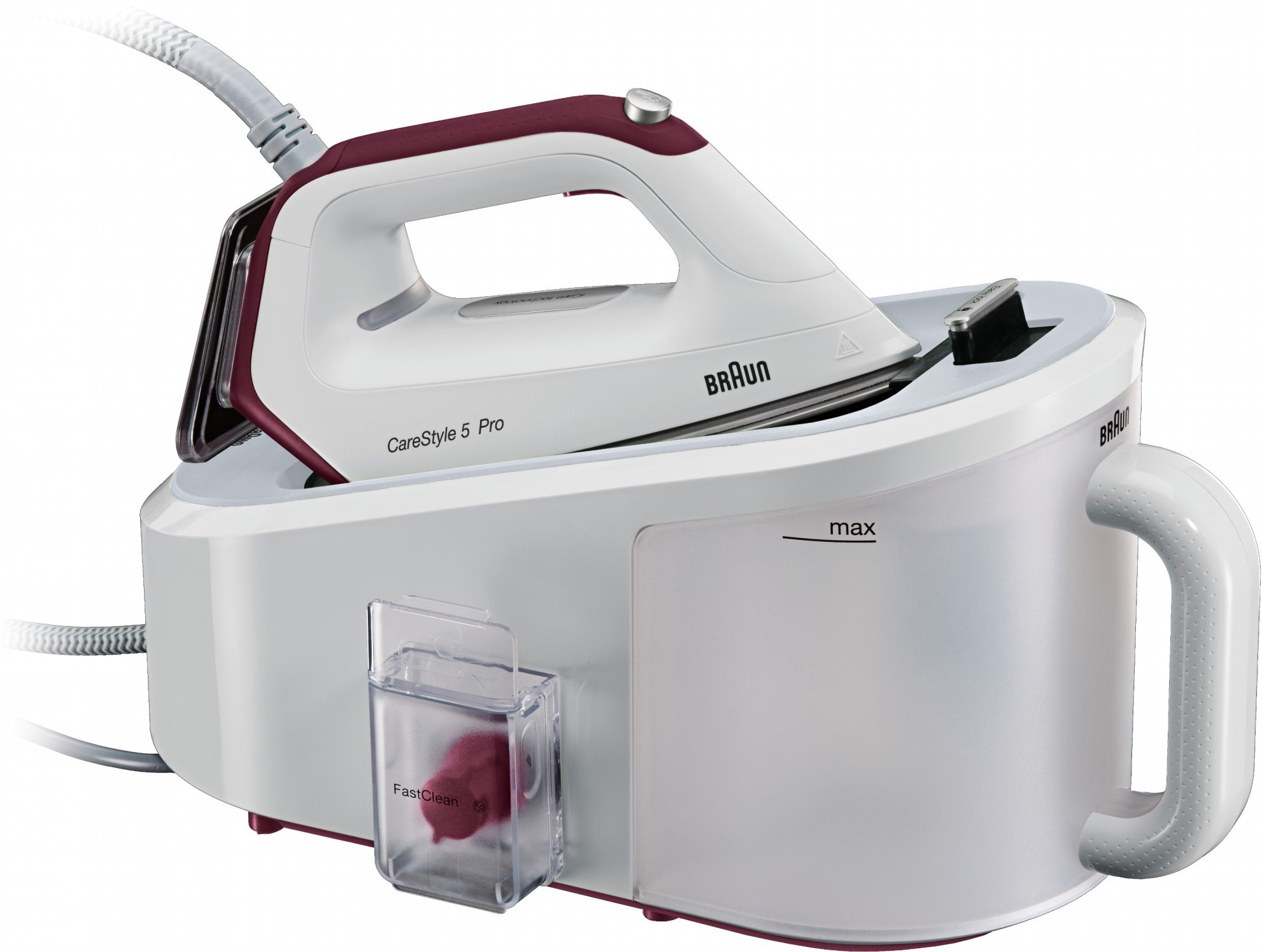 Утюг с парогенератором Braun CareStyle 5 Pro IS 5156, Белый детальное изображение - 1