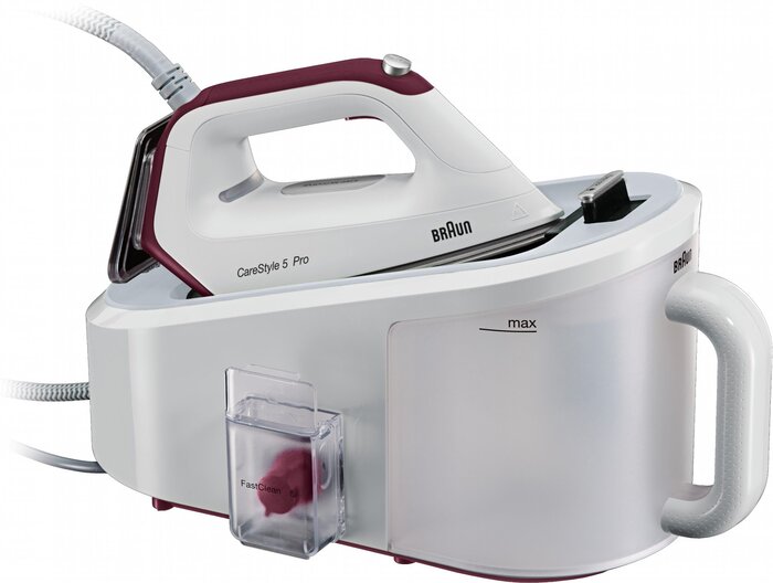 Утюг с парогенератором Braun CareStyle 5 Pro IS 5156, Белый №1