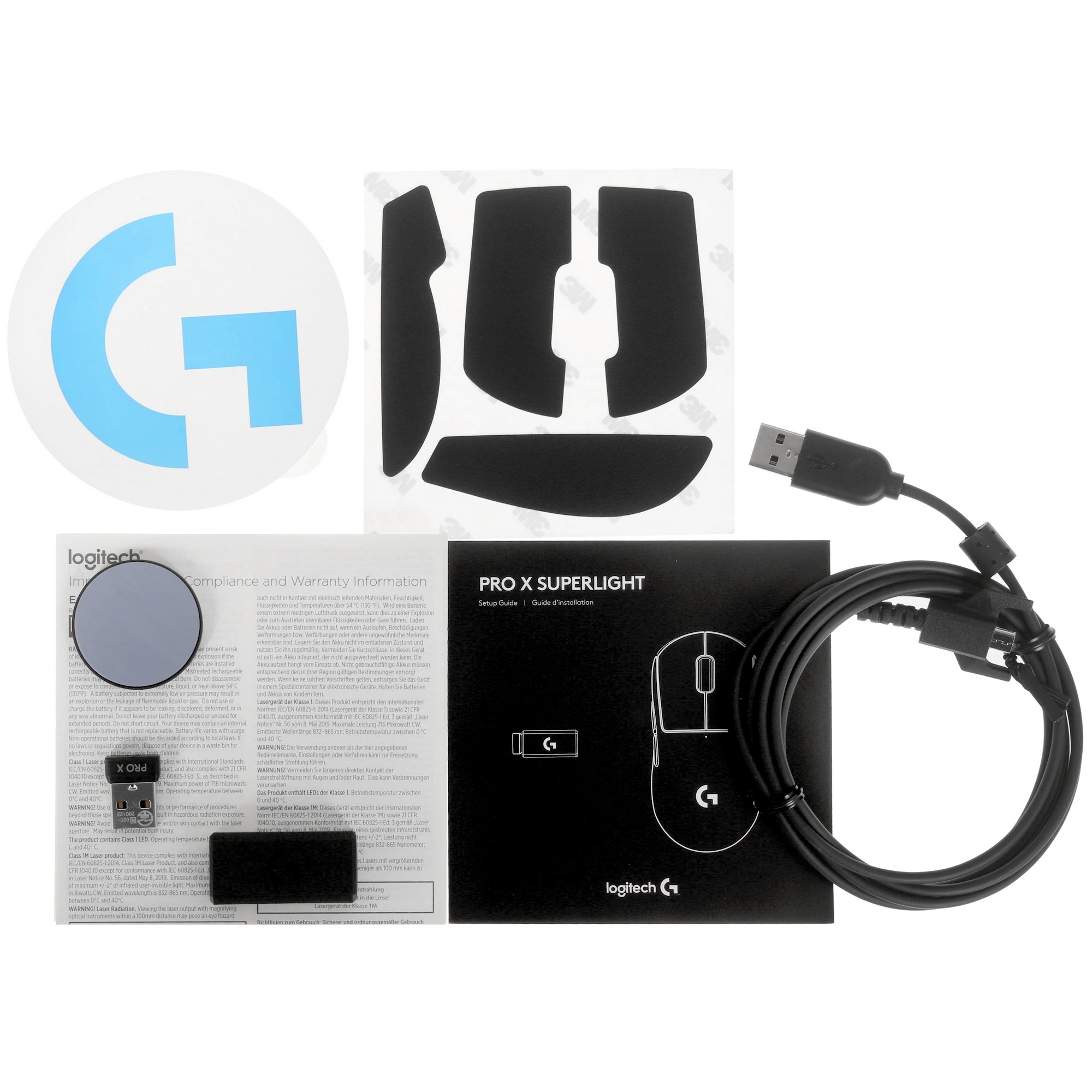 Мышь Logitech G Pro X Superlight, Белый детальное изображение - 7