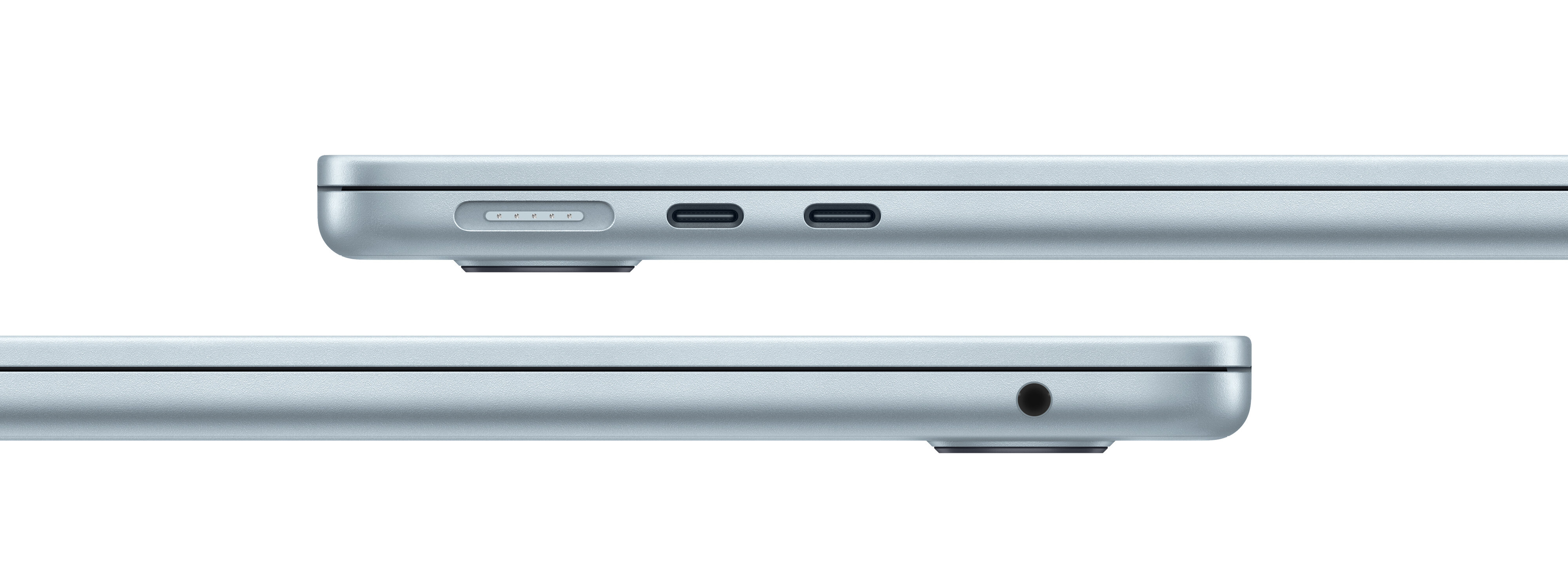 Ноутбук Apple MacBook Air 13 2025 на M4, RAM 16 ГБ, Sky Blue, SSD 256 ГБ, Apple graphics 8-core детальное изображение - 4