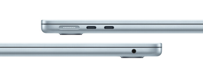 Ноутбук Apple MacBook Air 13 2025 на M4, RAM 16 ГБ, Sky Blue, SSD 256 ГБ, Apple graphics 8-core №4