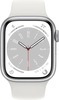 Умные часы Apple Watch Series 8 White Aluminum, White Sport Band 41 мм, Серебристый вариант - 2