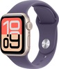 Умные часы Apple Watch SE 3 44 мм, GPS, Midnight Aluminium Case with Midnight Sport Band, Полуночный черный (M/L) вариант - 1