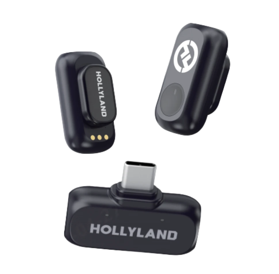 Радиосистема Hollyland Lark A1 Mini Duo (Type-C), Черный детальное изображение - 1