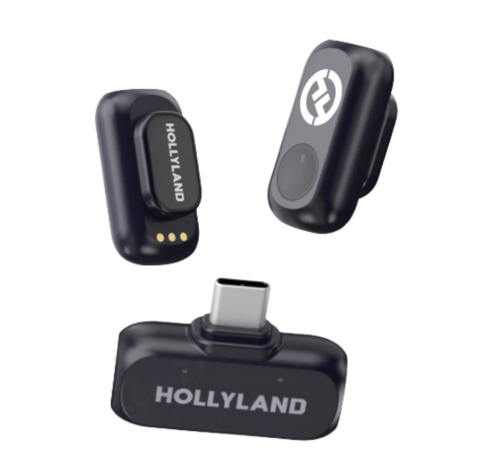 Радиосистема Hollyland Lark A1 Mini Duo (Type-C), Черный №1