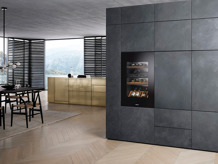 Встраиваемый винный шкаф Miele KWT 6422 iG OBSW, Черный обсидиан №6