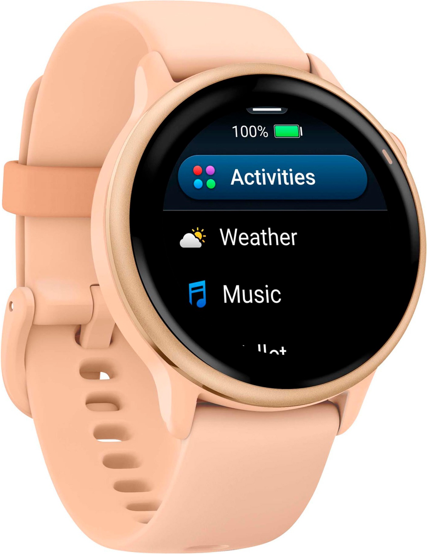 Умные часы Garmin Vivoactive 6 42 мм, Розовый детальное изображение - 6