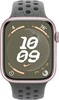 Умные часы Apple Watch Series 9 Pink Aluminum Case GPS + Cellular with Nike Sport Band Cargo Khaki, 41 mm, Карго хаки вариант - 2