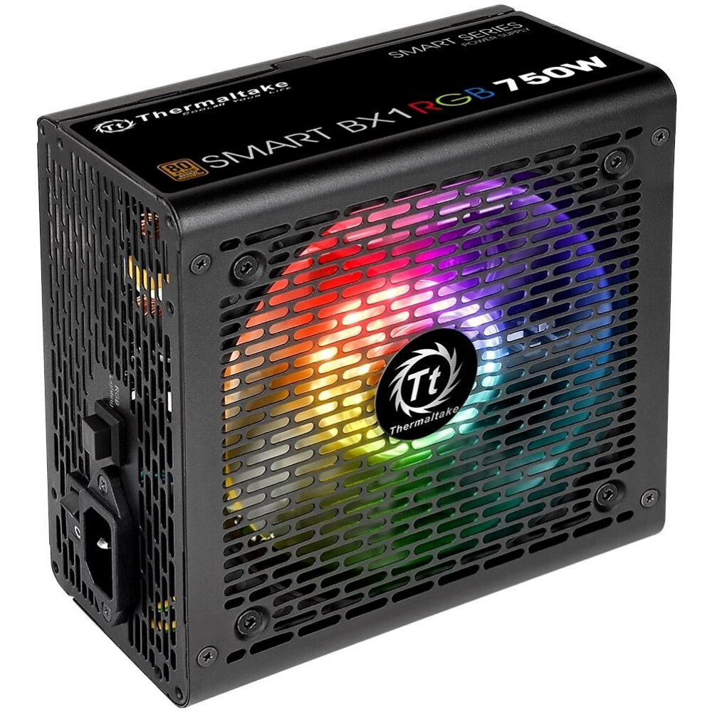 Блок питания Thermaltake Smart BX1 RGB (PS-SPR-0750NHSABE-1), 750 Вт детальное изображение - 1