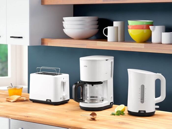 Электрический чайник Braun Breakfast1 WK 1100, Белый №4