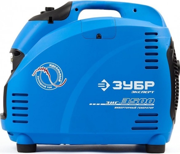 Генератор бензиновый ЗУБР ЗИГ-3500, 3 кВт, Синий детальное изображение - 3