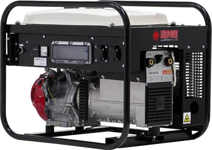 Сварочный генератор EUROPOWER EP 200 Х2/25 DC 950002107, 4 кВт, Черный детальное изображение - 1