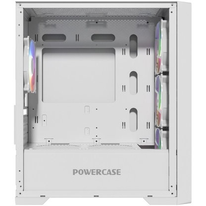 Корпус Powercase ByteFlow Micro, Белый детальное изображение - 3