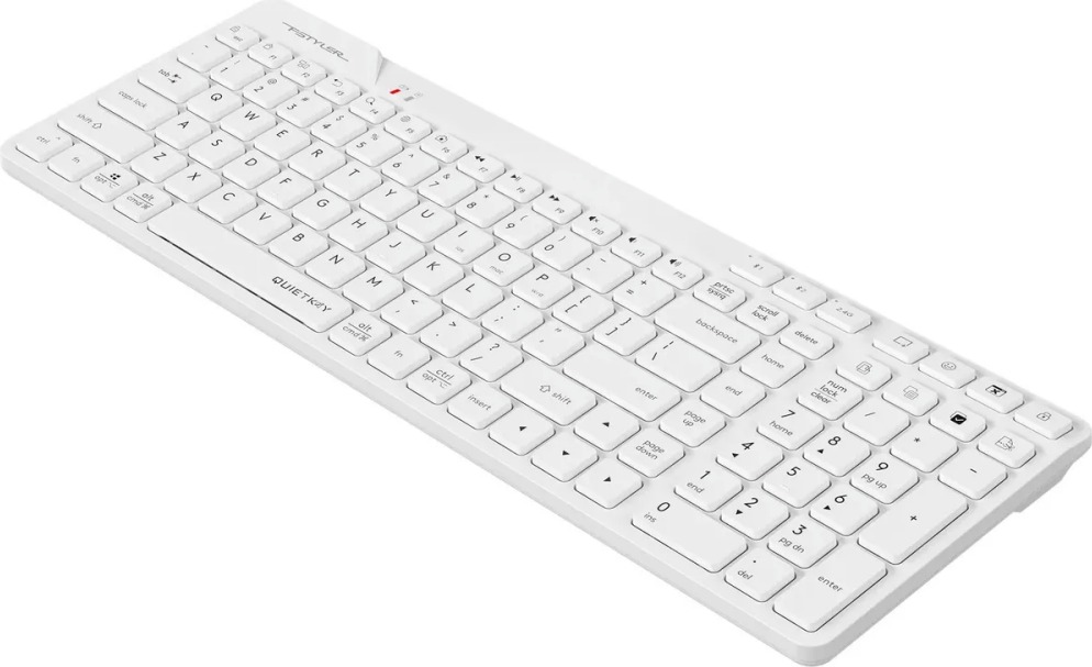Клавиатура A4Tech Fstyler FBK27C AS, Белый детальное изображение - 4