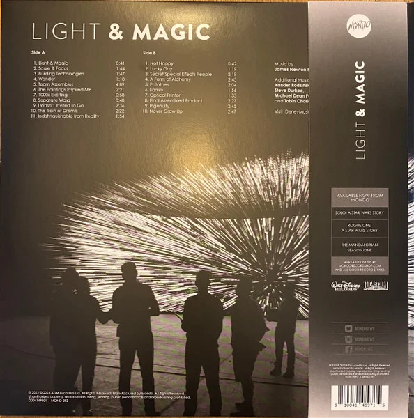 Виниловая пластинка OST – James Newton Howard – Light & Magic LP детальное изображение - 2