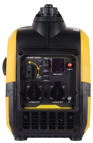 Генератор бензиновый HUTER DN2200Si 64/10/27, 2 кВт, Желтый детальное изображение - 2