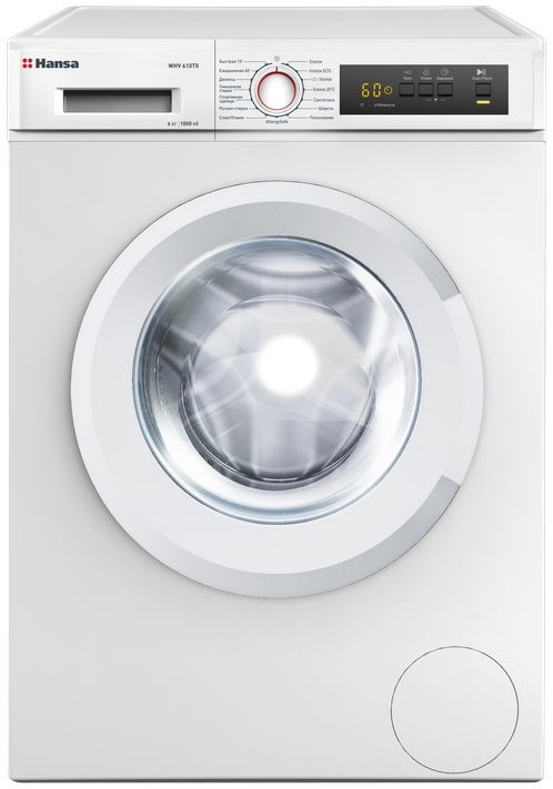 Стиральная машина Hansa WHV6103T0, Серебристый детальное изображение - 2