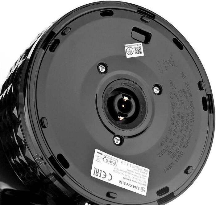 Электрический чайник Brayer BR1009 1.7 л, Черный №3