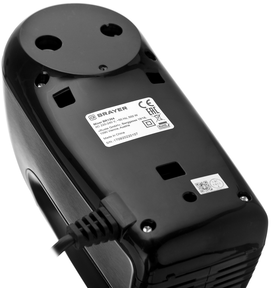 Миксер Brayer BR1304, Черный детальное изображение - 12