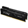 Оперативная память Kingston Fury Beast Black DDR4 3200MHz, KF432C16BBK2/32, 2x16 Гб KIT, 32 Гб вариант - 1