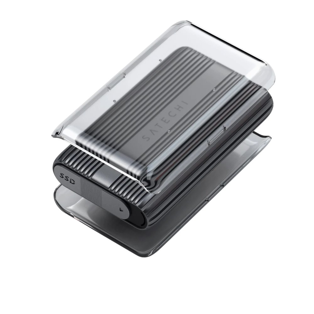 Внешний корпус для SSD M.2 Satechi USB4 NVMe SSD Pro Enclosure ST-EU4NPM, Серый детальное изображение - 5