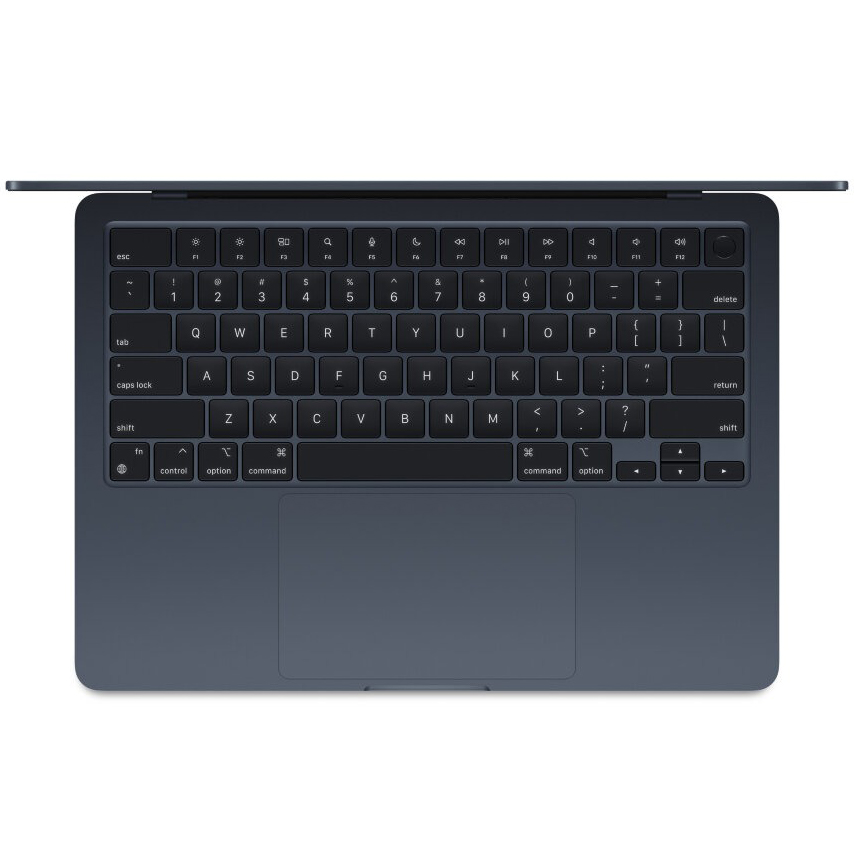 Ноутбук Apple MacBook Air 13 2024, RAM 16 ГБ, Midnight, SSD 512 ГБ, Apple graphics 8-core детальное изображение - 3