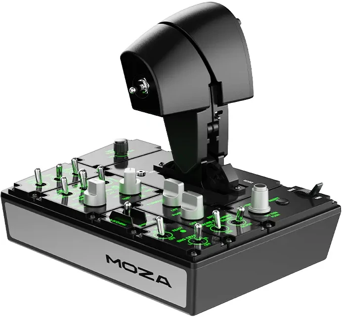 Рычаг двигателя MOZA MTP Throttle Panel AS008, Черный детальное изображение - 3