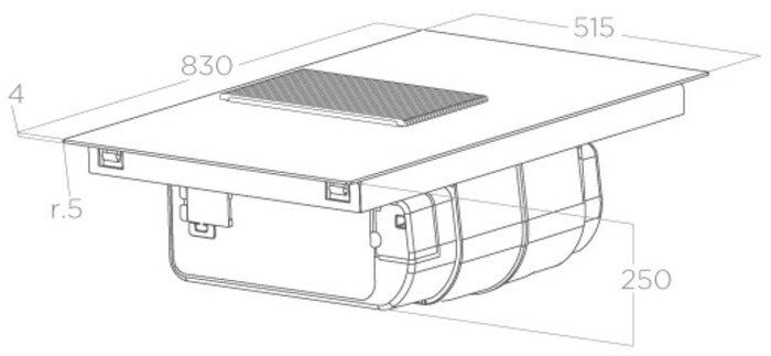 Индукционная варочная панель Elica NikolaTesla Prime S BL/A/83, Черный №6