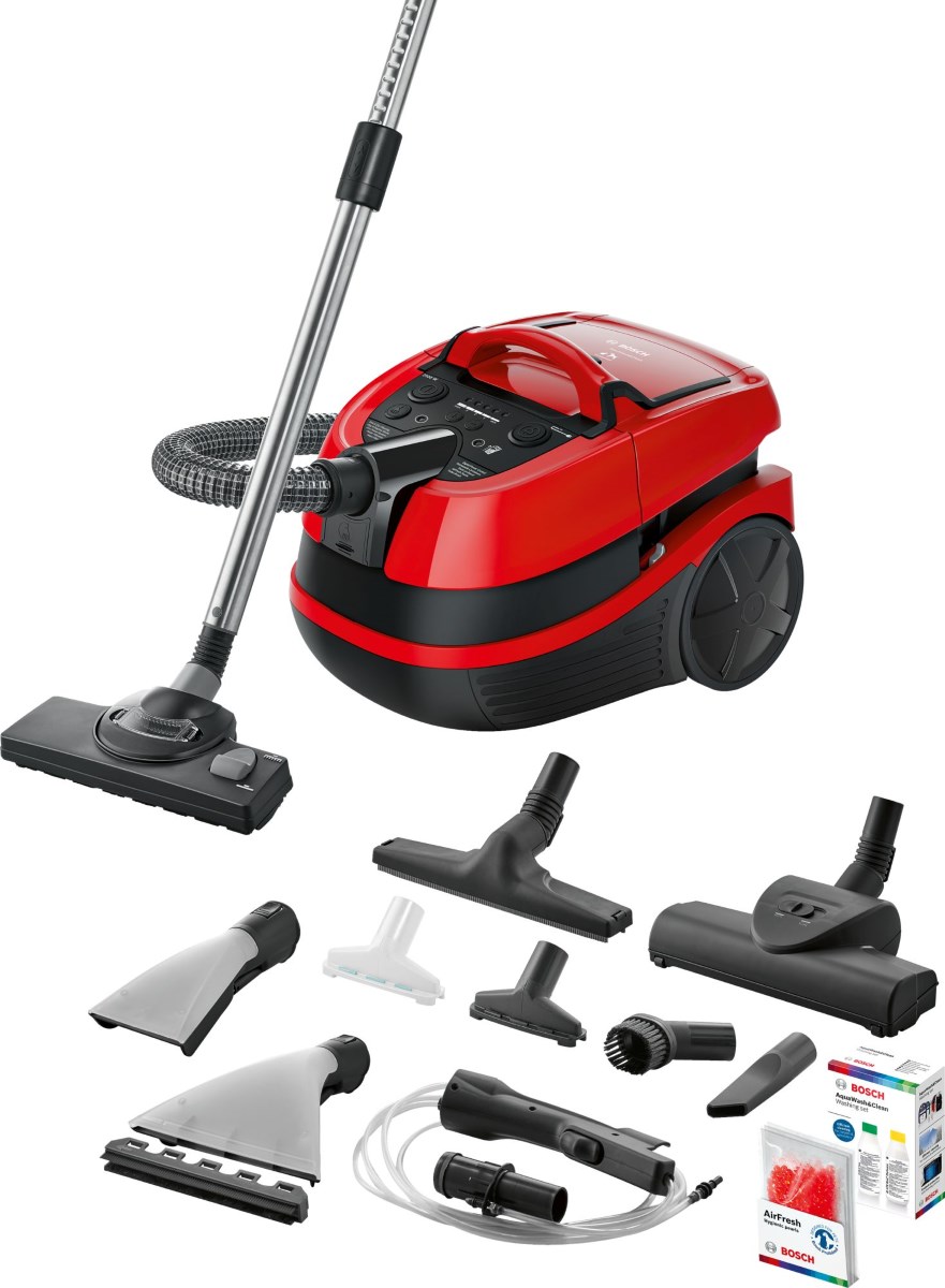 Пылесос Bosch ProAnimal BWD 421 PET, Красный детальное изображение - 7
