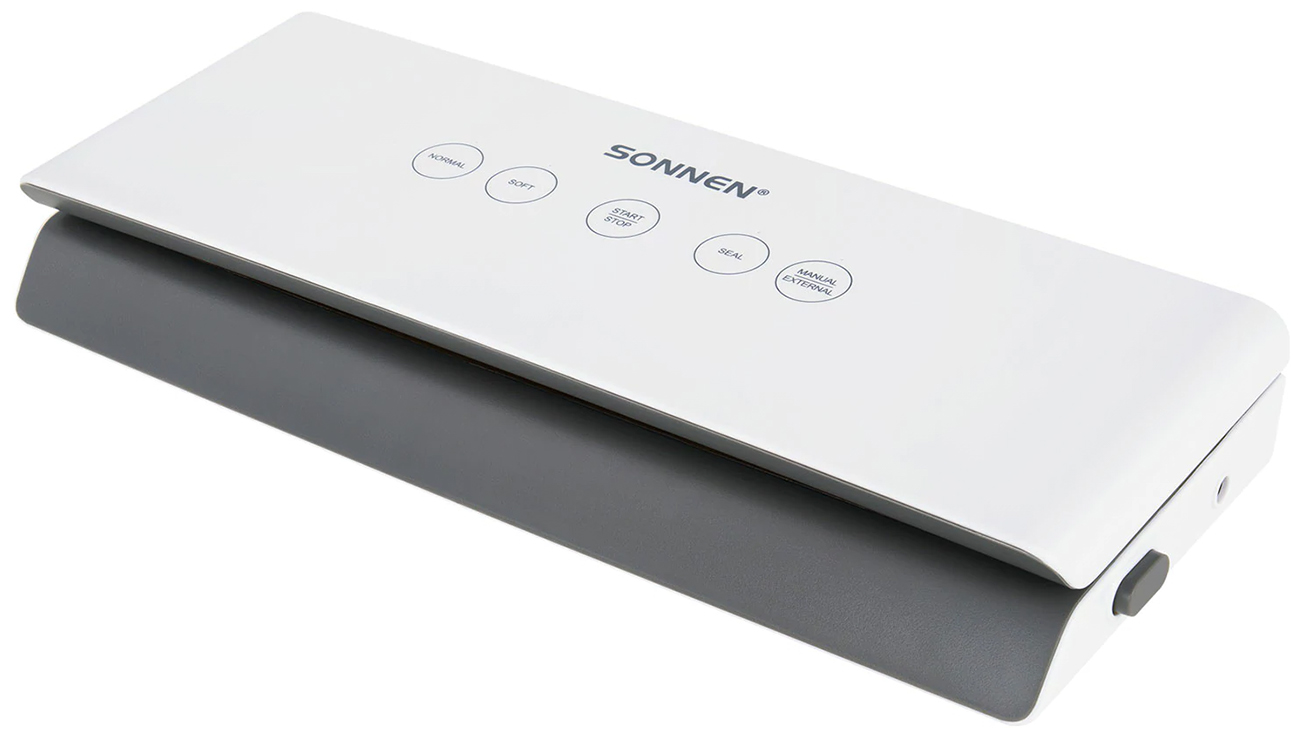 Вакуумный упаковщик Sonnen VS-V73, Белый детальное изображение - 1