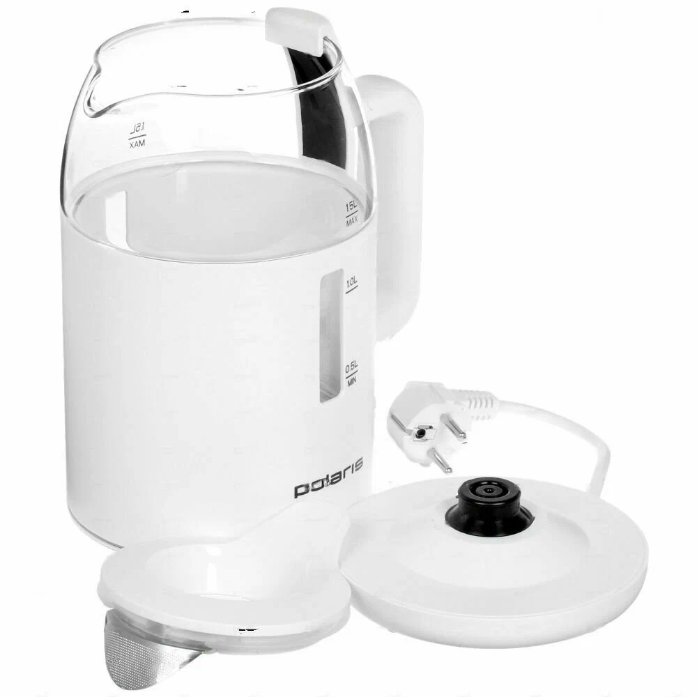 Электрочайник Polaris PWK 1545CGL, Белый детальное изображение - 7