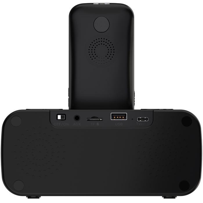 Мобильный телефон MAXVI RT-03 с док-станцией, 32 Мб, Черный, Dual mini-SIM №5