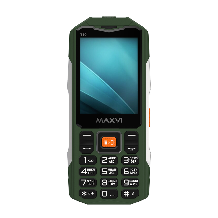 Мобильный телефон MAXVI T19, 32 Мб, Зеленый, Dual mini-SIM детальное изображение - 5