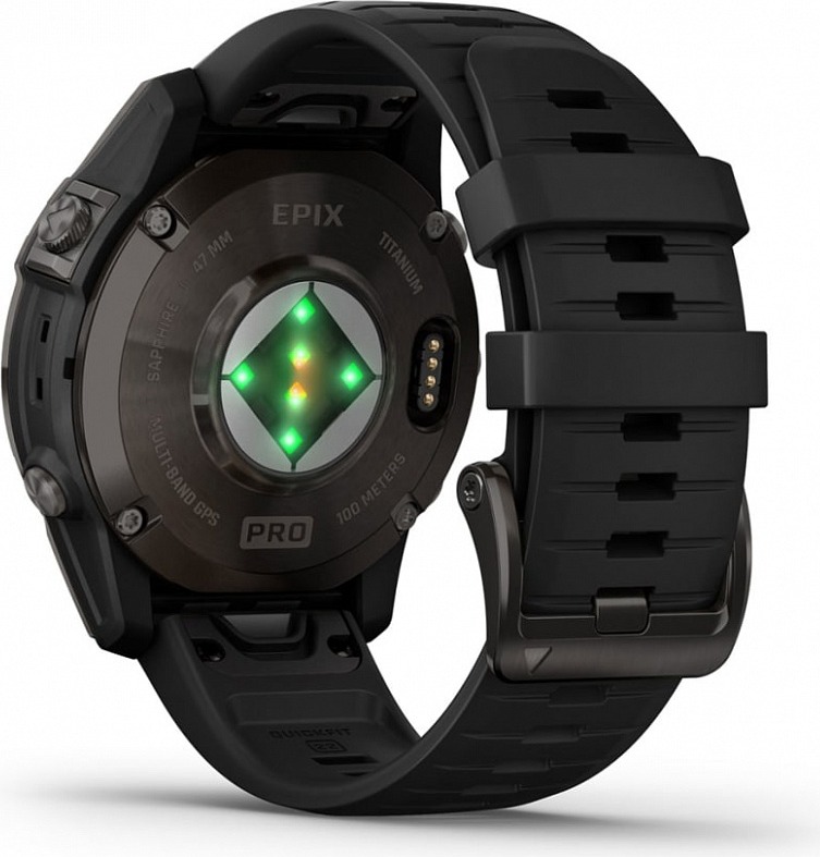 Смарт-часы Garmin Rpix Pro Gen 2 Sapphire Edition, 47 мм, Черный детальное изображение - 2